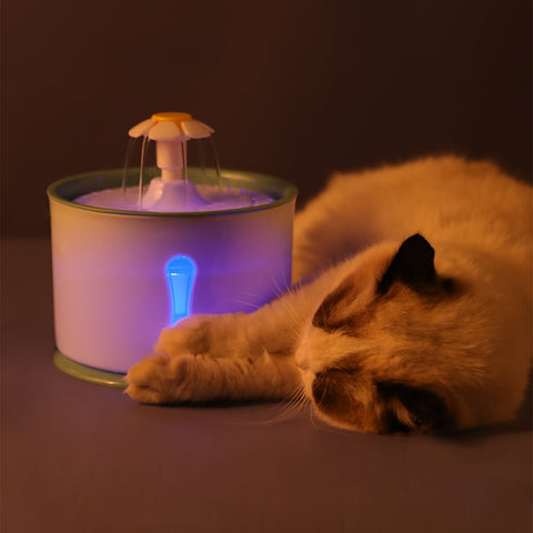 1pc Smart Cat Water Fountain - Automatic Circulation, Purification, Filtration, And USB Powered - Healthy And Fresh Drinking Water Dispenser For Cats - For Indoor Cats -  Perfect Gift for Cat Lovers