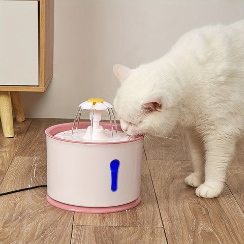 1pc Smart Cat Water Fountain - Automatic Circulation, Purification, Filtration, And USB Powered - Healthy And Fresh Drinking Water Dispenser For Cats - For Indoor Cats -  Perfect Gift for Cat Lovers