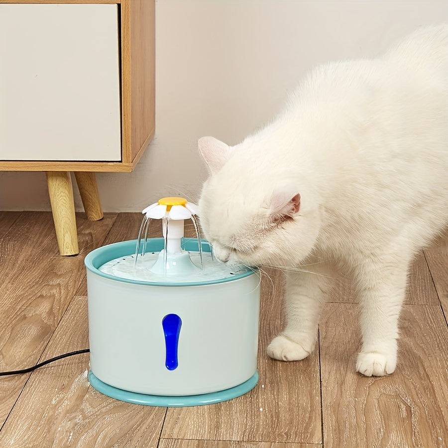 1pc Smart Cat Water Fountain - Automatic Circulation, Purification, Filtration, And USB Powered - Healthy And Fresh Drinking Water Dispenser For Cats - For Indoor Cats -  Perfect Gift for Cat Lovers