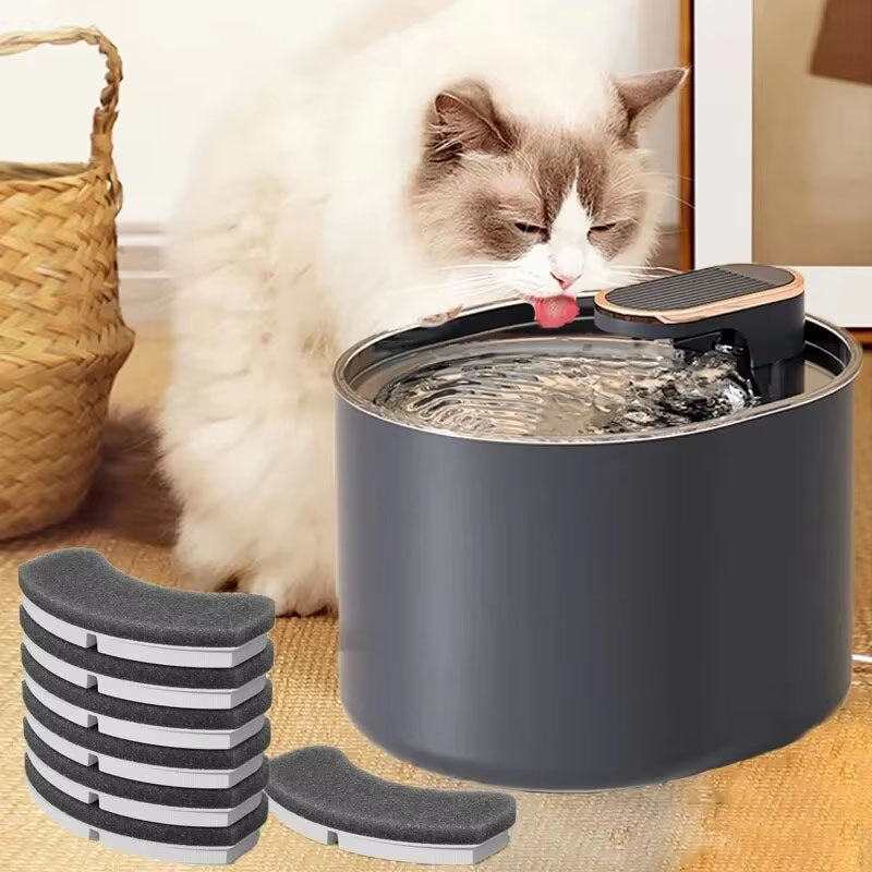 Best Cat Pet Water Fountains - 3L Silent Automatic Water Dispenser, Easy to Clean Water Fountain with Filter for Cats ,Puppy. pet Supplies.