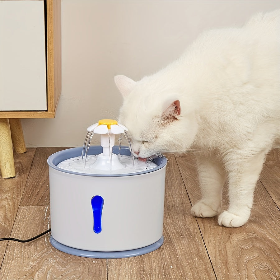 1pc Smart Cat Water Fountain - Automatic Circulation, Purification, Filtration, And USB Powered - Healthy And Fresh Drinking Water Dispenser For Cats - For Indoor Cats -  Perfect Gift for Cat Lovers