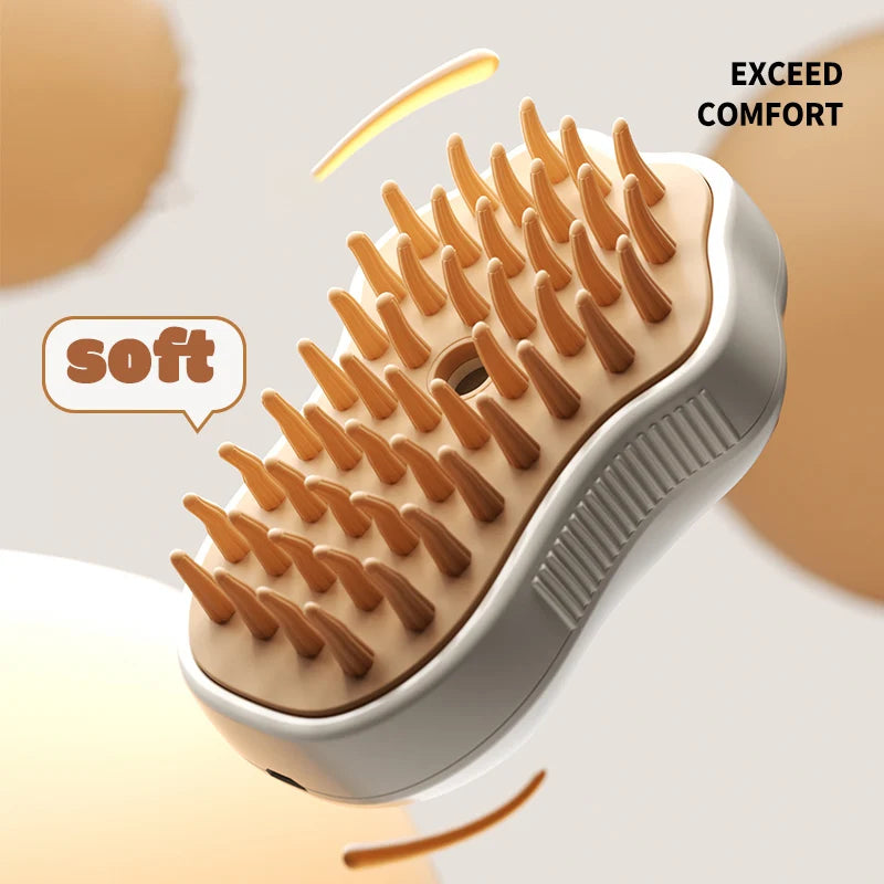 3 in 1 Pet Brush Cat Steam Brush Comb Dog Brush Electric Spray Cat Hair Brushes Massager Pet Grooming Hair Removal Combs