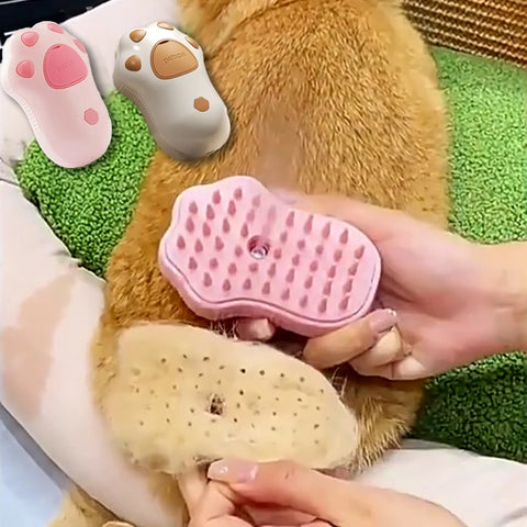 3 in 1 Pet Brush Cat Steam Brush Comb Dog Brush Electric Spray Cat Hair Brushes Massager Pet Grooming Hair Removal Combs